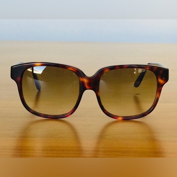 Emmanuelle Khanh Paris 1980’s Vintage Tortoise Shell Sunglasses - Picture 6 of 9